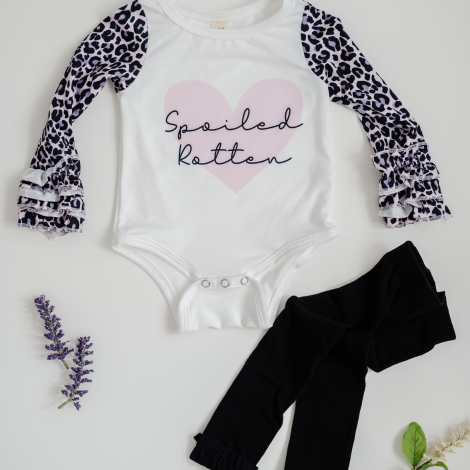 Spoiled Rotten Signature Onesie Spoiled Rotten Signature Onesie