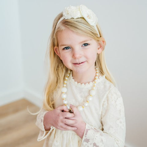 Lace Bell Sleeve Dress in Cream Lace Bell Sleeve Dress in Cream