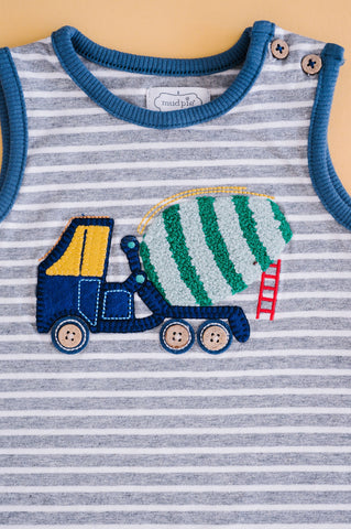 Mudpie Cement Truck Shortall Mudpie Cement Truck Shortall