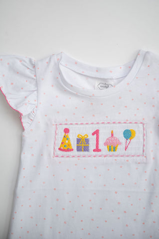 Mud Pie 1st Birthday Girls Shirt Mud Pie 1st Birthday Girls Shirt