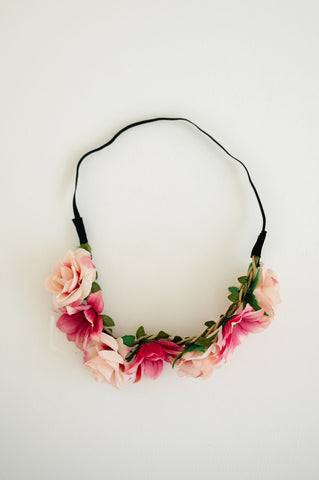 Flower Crowns (w/ black elastic back) Flower Crowns (w/ black elastic back)