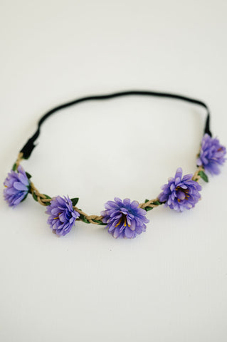 Flower Crowns (w/ black elastic back) Flower Crowns (w/ black elastic back)