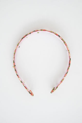 Peach and Terracotta Floral Headband Peach and Terracotta Floral Headband