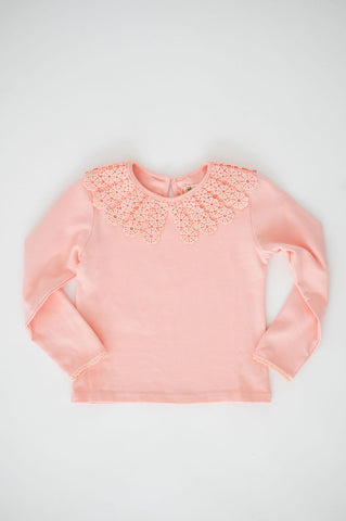 Peach L/S Knit Top Peach L/S Knit Top