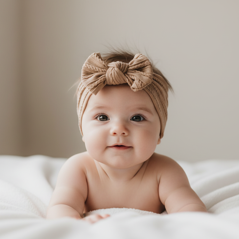 Cable knit knotted Headband