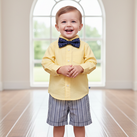 RuggedButts | Lemon Yellow Boys Shirt