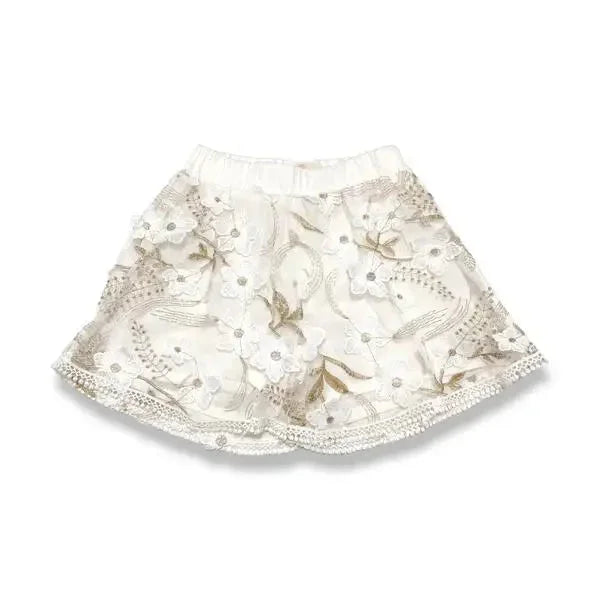 Floral Lace Shorts - Premium children's boutique apparel item