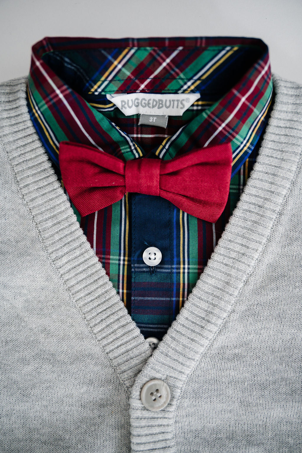 Burgundy Bow Tie