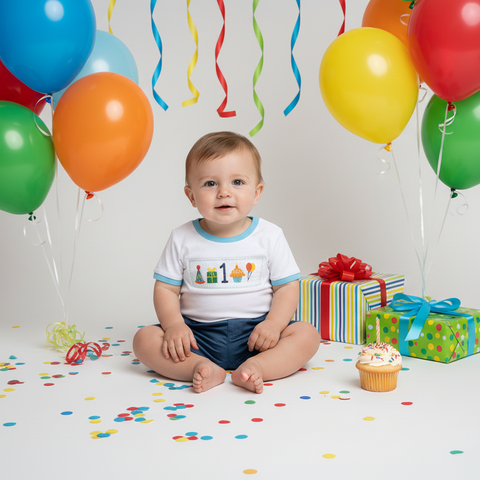 Mud Pie | 1st Birthday Boys Shirt