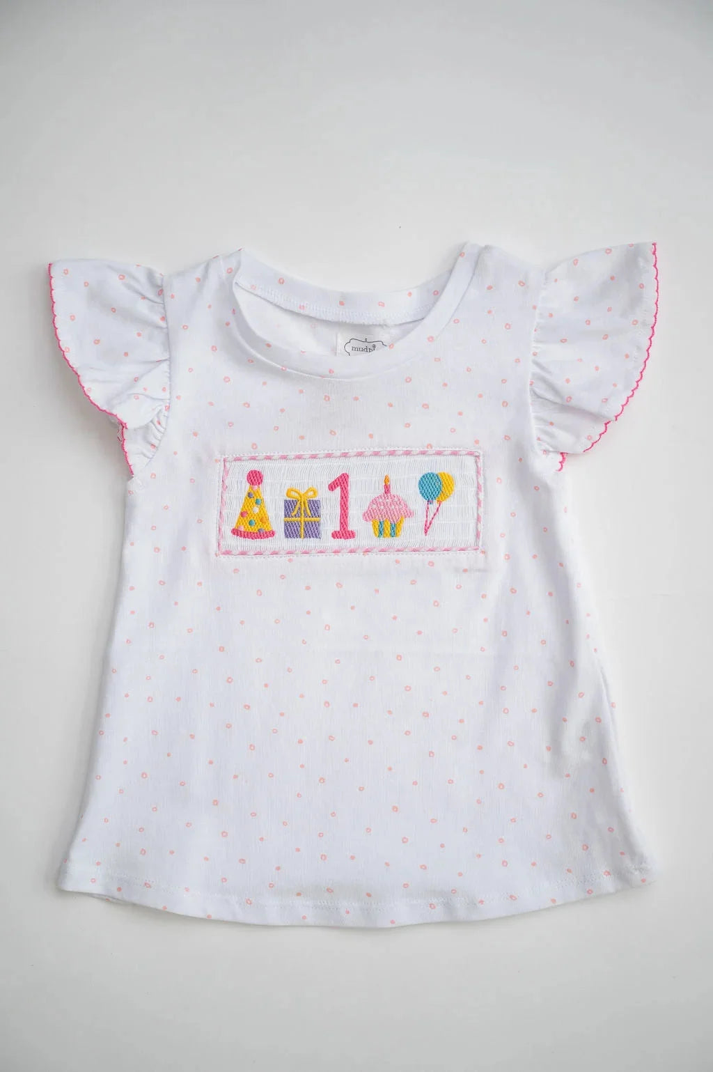 Mud Pie Baby Girl Birthday Shirt