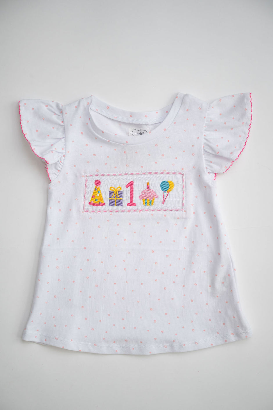 Mud Pie | 1st Birthday Girls Shirt - Spoiled Rotten spoiledrottenchildrensboutique Mud Pie | 1st Birthday Girls Shirt - Spoiled Rotten spoiledrottenchildrensboutique