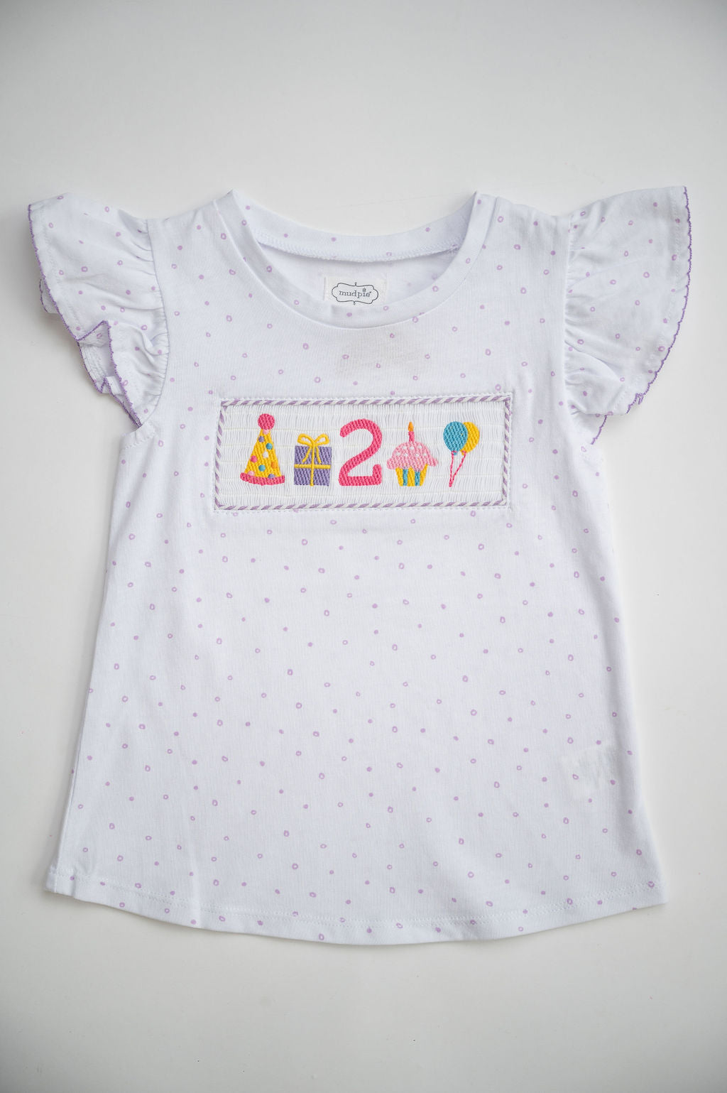 Mud Pie 2nd Birthday Girls Shirt