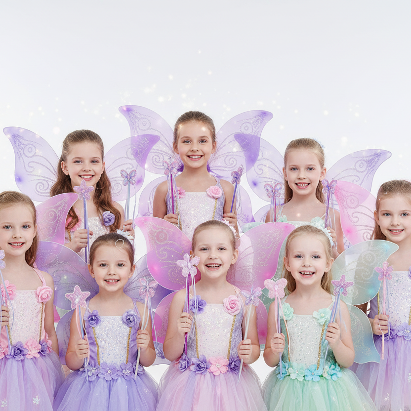 Butterfly and Star Wands