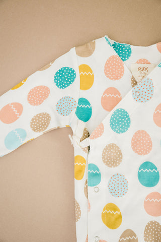 SIIX | Easter Egg Hunt Kimono Knotted Gown