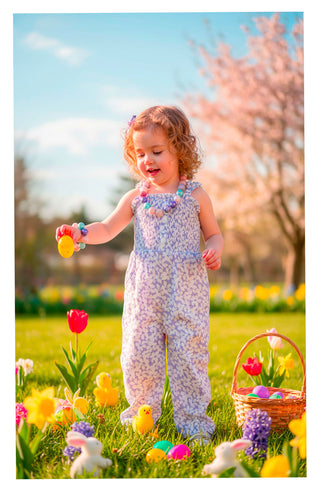 Cutie Patootie | Girl's Floral Romper