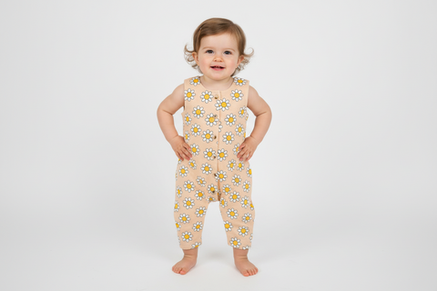 SIIX | Daisy Romper in Biscuit