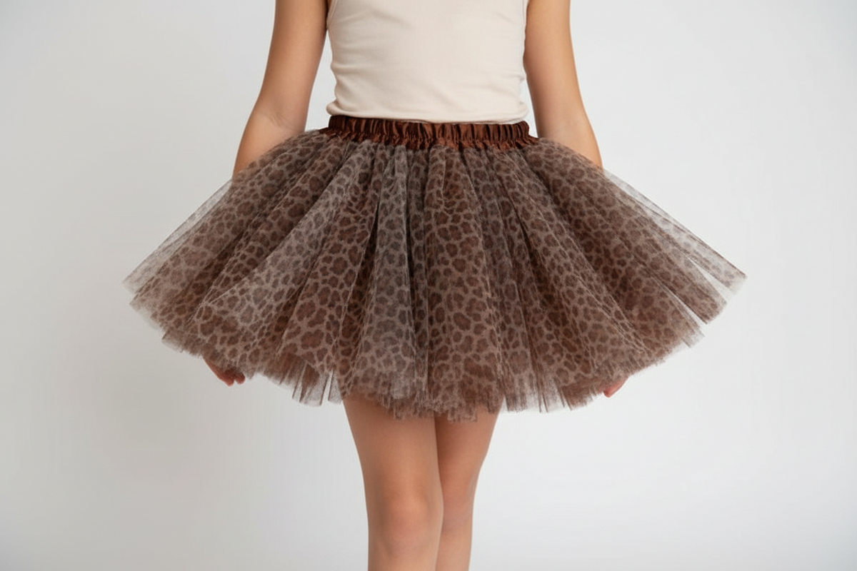 SR | Leopard Tutu Skirt
