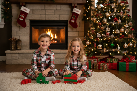 Plaid Christmas Jammies -- HALF OFF!