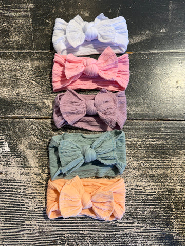 Cable knit knotted Headband