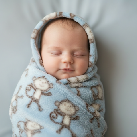 SR Cheeky Monkey Baby Blanket