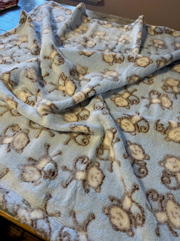 SR Cheeky Monkey Baby Blanket