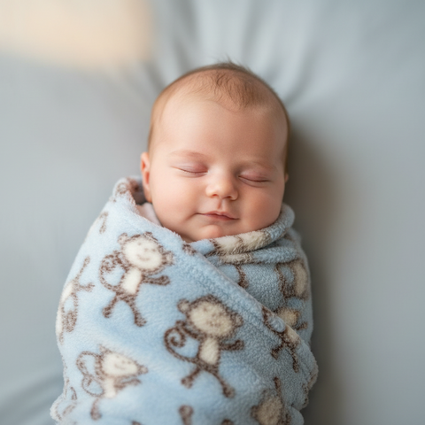 SR Cheeky Monkey Baby Blanket