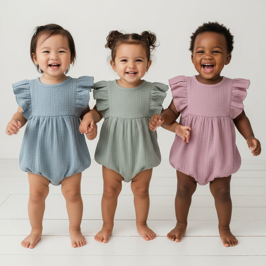 Milana | Muslin Romper