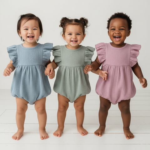 Milana | Muslin Romper