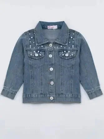 Clover Cottage - Pearl Jean Jacket - Premium children's boutique apparel item