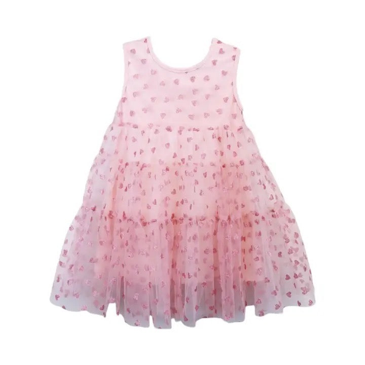 Doe a Dear | Glitter Heart Dress